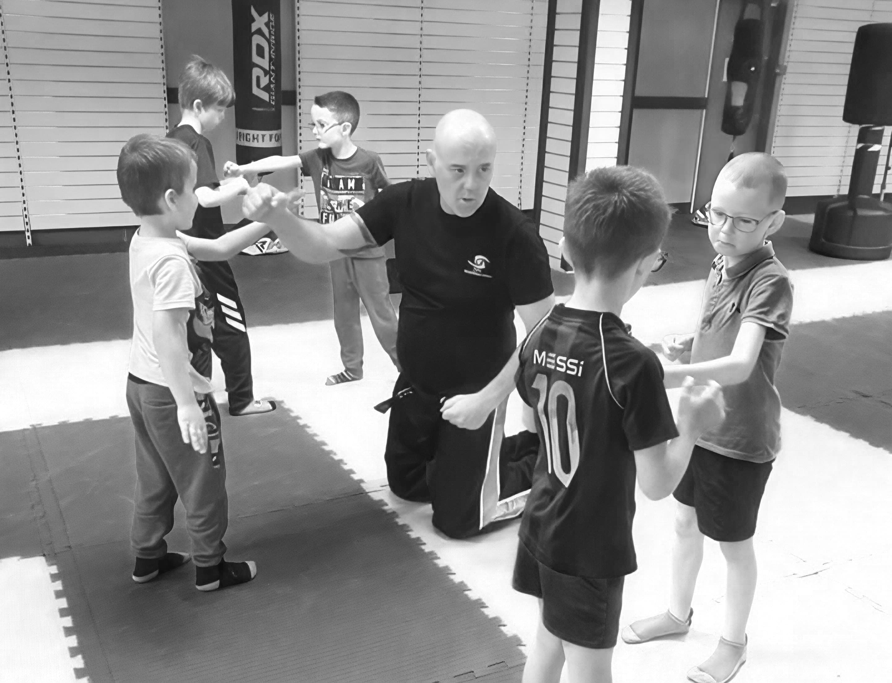 Children's martial arts class